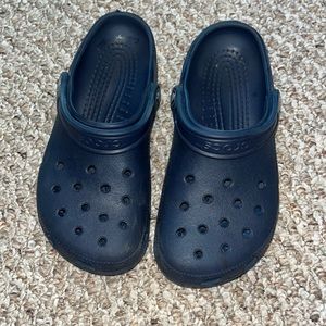 Navy blue crocs